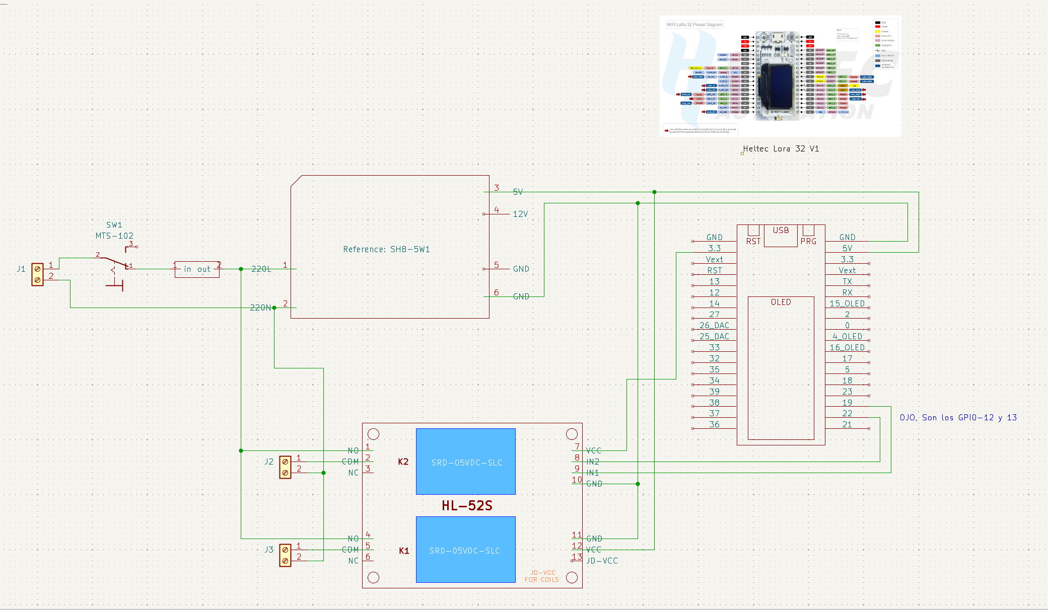 Esquema KiCad del controlador